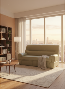 Divano 338-半真皮多功能梳化床 