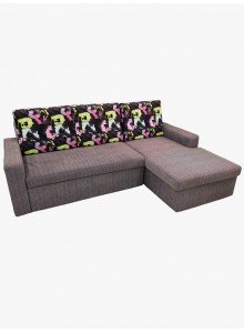 Divano CY002 三座位布藝貴妃梳化床 