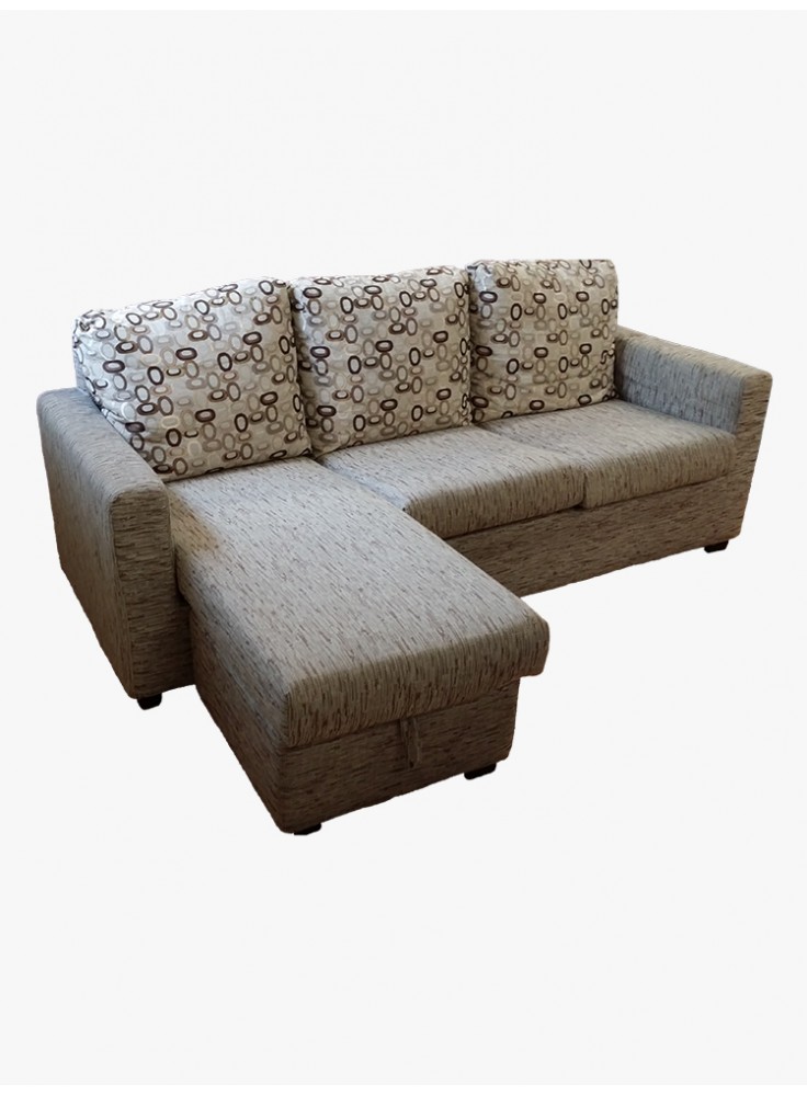 Divano E313布藝儲物曲尺梳化