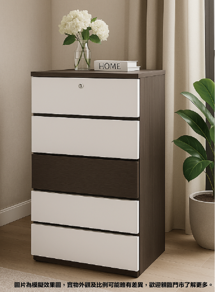 LAVA系列-24"五櫃桶櫃 