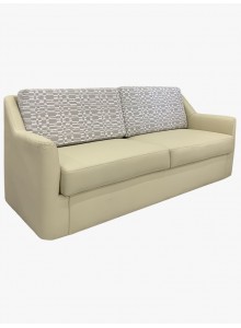 Half leather sofa with storage (No. 7109P) 