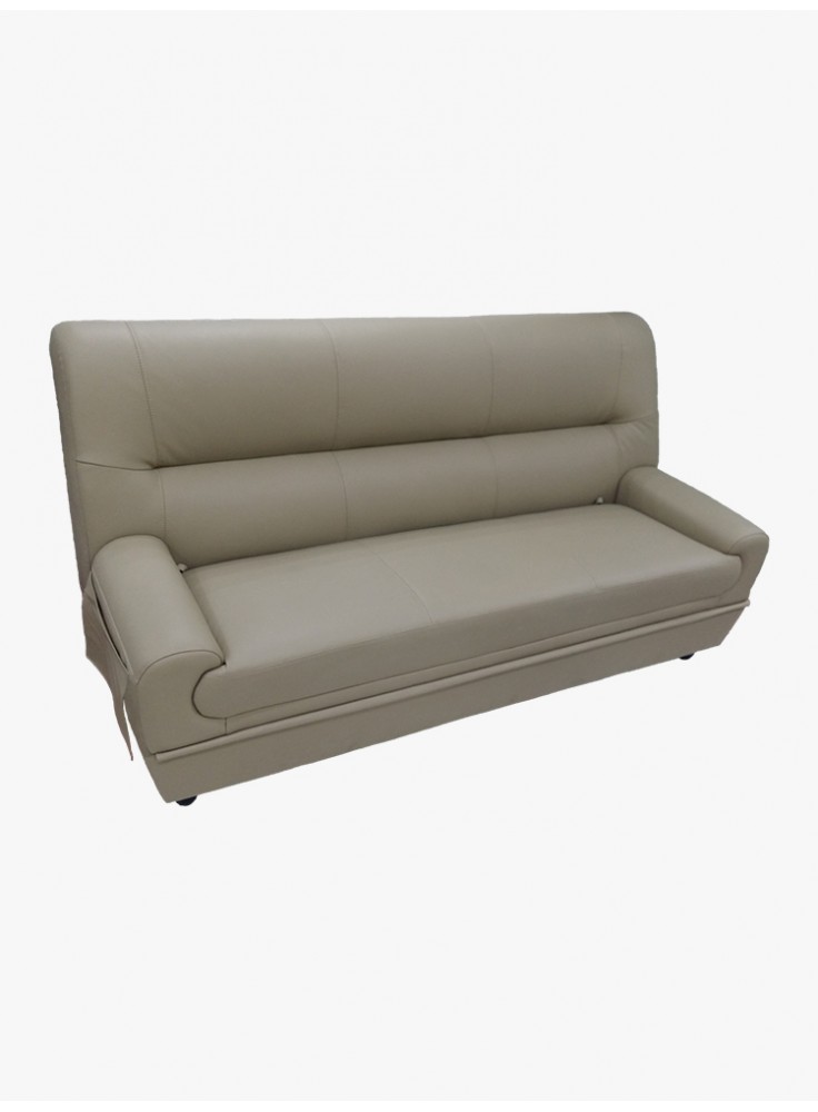 Half leather sofa bed (No. 318)
